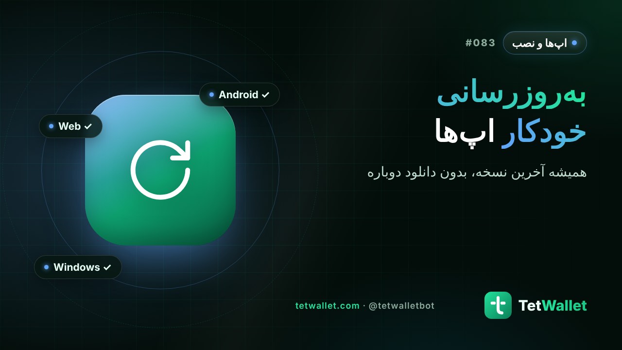 به‌روزرسانی خودکار اپ‌ها